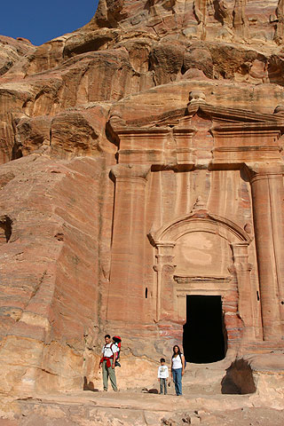 Renaissance Tomb.jpg - Renaissance Tomb - Petra - Jordan - November 2005